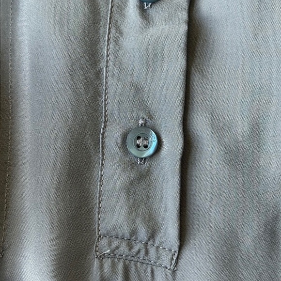 See by Chloé Signature Crepe de Chine Dress – Size 34 – Mirage Blue - Picture 8 of 9